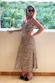 LOVE this dress! It's so comfortable and super sexy without being skimpy. It moves effortlessly when you walk and can be styled so many ways for day or night. Can't wait to wear again! - Erica R.
