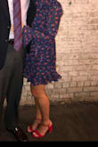 Wore these to a wedding. Was able to dance in them and stand for periods of time no problem! Not too high! I did not get any blisters or have any issues with the pinky toe. I had a 6.5 and I'm usually a 6.5 - 7 shoe size. - Sadie H.