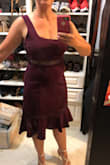 This dress is awesome!  It'll be perfect for the multiple evening cocktail parties I need to attend this summer and fall! It's very slimming and super comfortable! And the color is very pretty!!  I just had my second baby and I was worried about getting a dress that would not accentuate my still existent mommy bump. But this dress didn't disappoint! This will definitely be a go to dress for a lot of the events I need to attend! Very happy! - Hilary S.