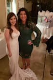 I love this dress, my only complaints is the lining is too short, I had to have 2 inches of fabric added to the botton lining to make a bit longer, otherwise I would have revealed my butt almost, other than that, I loved it. - Maria M.