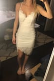I normally vary between a medium and a small and the small fits perfect. Love that it is a longer length too. Good quality! - Krystal G.