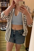 This is my favorite crop top now; it's so flattering on and so soft! - Brittany P.