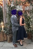 Wore to my Sister in Law's wedding. Love the style. The waist band is fitted, but not too fitted where you can still indulge the apps, food and cake. I didn't wear a bra with it and didn't need the petals because the material is thick enough. The length was perfect too. - Tori S.