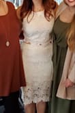 The dress fit perfect! I wore it for my Bridal Shower and received many compliments! - Molly P.