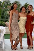 This dress was perfect for a Miami rehearsal dinner. Hit all the right angles and was the perfect length for my long legs. Material felt very high quality. Loved this one! - Becca T.