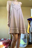 Cute dress. It's lined and has pockets. Would recommend. - Laura V.