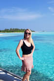 I love this outfit. I usually pair the top with white shorts, and the skirt with a black crop top. - Cortney B.