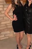 This is a great LBD to wear for date night or girls night out. The only problem is that it's on the shorter side and tends to rise so I was constantly fighting to pull it down the whole night. But I loved the way I looked in it and will no doubt wear it again! - Lauren G.
