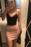 It's a comfortable bodysuit! The buttons are easy and it has adjustable straps. - Tori N.