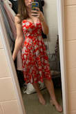 Hands down the best dress I've ever worn. I was worried about it being too tight on my bust but it fit perfectly. I'm wearing it for my college graduation- I think the red will look great in pictures! - Emily L.