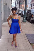 Omg!!!! This dress was the h*ll yess dress!!! I wore it to a wedding and could NOT sit down!!! I wanted everyone to see me in it!!! I loved it and the shoes set it off Honny!!! - Keeley J.