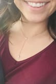 This necklace was great for a night out! I like to keep my jewelry simple and this piece was perfect. - Janelle C.