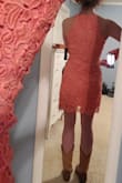 This dress is a great cut - the perfect length to feel confidently sexy yet comfortable at the same time. And it's cute with boots. - Laura R.