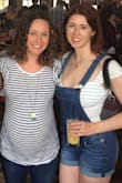 Love this top! Looks good with high waisted shorts, or even my Lulus overalls! Definitely needs a special bra, I used my sticky pad one. The sleeves fit loosely, so you can wear them normal or off the shoulder if you like. - Molly P.