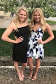 I love this dress! It is so cute and comfortable. I originally ordered a small, but it was too loose in the chest and waist area, so I reordered an extra small and it fit perfectly. If you have a small bust, I would recommend ordering a smaller size! - Alexandra N.