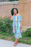 I wore this dress for my 30th birthday. I received so many compliments. The dress is soft and very forgiving. So I only have positive things to say about this dress. - Rawn S.
