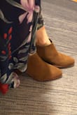 Love the flowing fabric and fun floral. It's truly a romantic dress while enough coverage for a family event (with a neutral tank top underneath). When chasing a toddler, it's nice to not worry over a short hemline. I can dress it up with heels, more casual with suede boots. - Caitlin R.
