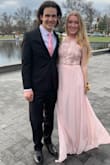 I wore this dress to my school formal and I loved everything about it. The color, the flowing material, the design. It was everything I was looking for in a dress. It was a bit long on me because of my height (5'5"), but I made it work by wearing high heels. - Lisa B.