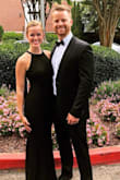 Felt strong and beautiful in this dress. It was so classy and perfect for the wedding and I can't wait to wear it again to other occasions. It's tight - and will fit around your booty... but it's nice :) - Ashley B.