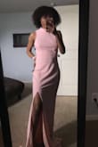 I bought this dress for prom! I love the color! It is very long for me but I am short so I'd still recommend<3 - Daija J.