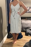 So cute! Fits me perfectly. Any smaller and it would have been too tight around waist but it's just right - Tess F.