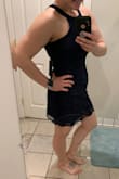Beautiful dress, great material. Very form fitting! Still an awesome dress! Can't wait to wear it to an upcoming wedding! - Angelica P.