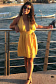 This is by far my favorite thing from Lulus I've ordered this far! I wore it on my vacation in Mexico, and I received countless numbers of compliments! It was light weight and perfect for being in the sun all day. I'm obsessed with the color and the fit. :) - Alexis T.