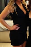 One of the most comfortable 'body-con' dresses I've ever worn. The material is stretchy but fits to your body perfectly. - Kaitlyn T.