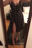 Lightweight but not see-through! Fits true to size. - Katherine K.