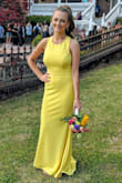 The dress was a perfect fit and the color was gorgeous! - Hailey W.