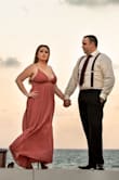 LOVE this dress! It's so romantic and very flattering. Very comfortable and excellent quality! I am heavier than I'd like to be and I get very self conscious about my weight and I felt so beautiful and confident in this dress! The straps are adjustable and support the girls without digging into me. I wore it for my engagement photoshoot and I'm so glad I did! I keep coming up with excuses to go out to nice places just so I have a reason to wear my dress! - Michelle M.