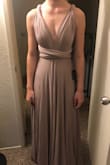 All of my bridesmaids are wearing this dress in my wedding. I bought this one for my junior bridesmaid sister. Love that she can match the girls while still looking modest and age appropriate. You will need pasties/undergarments. - Maddison I.