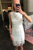 I still think this dress is beautiful and had it fit I definitely would have worn it for my graduation. The quality is great and I loved the little tassels! I am usually a small in dresses & I order another dress from lulu's (size small) that fit perfectly. I should have ordered an XS. - Michelle O.