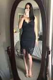 I'm so glad I decided to order this dress. It definitely fits true to size and is very flattering. - Caitlin D.
