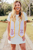 I am bigger on my bottom then my top, so I tend to get large's in things but after reading the reviews for this I decided to test my luck and get a medium. It worked perfectly!!! I wore it for my college grad pics and got so many compliments! - Haley W.