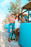 I absolutely love these platforms. Unlike many other platforms, these are easy to walk in and aren't too high. They are perfect height in my opinion. So comfortable and cute with any outfit. I have only worn these out to dinner twice and I have had so many friends ask to borrow them because they really are a show-stopper! - Sydney S.