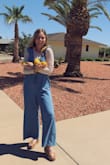 These sandals are super cute and very comfy. I wore them on a day that I was walking a lot and my feet never hurt and I didn't get blisters! - Jessica C.