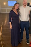 The dress was beautiful. Classic and comfortable. I got a ton of compliments. - Chelsea M.