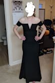 I purchased this dress for a recent event, and was a bit wary about how it would look on me in person (spoiler alert - I do not look like the model). I have another Lulu's dress that is an XS, and wasn't sure if this one would work in the same size as it's much tighter. But it was a hit!! It fit nice and snug, exactly as I would have liked it. Was a bit long for me with flats (I'm just under 5'6"), but I wore it with a higher ~4+" heel and it was perfect. It was everything I wanted, and I got quite a few complements - I have to say I felt quite sexy in this dress!

One small note: my one complaint is that on my body, if I don't take care to continuously pull the dress down tight, there can be a slight pooch in the back fabric where it hits the small of my back. For me, the problem was easily fixed by making sure I pull it down tight when I first stand up (and I wouldn't have expected this to not happen - fabric can't be perfectly form fitting). This issue may or may not be more pronounced depending on how blessed you are in the booty department, but for me it was totally manageable. (I would post a photo to demonstrate, but Lulu's is only letting me share 2. Also, I don't know my waist/hip size, otherwise I'd share them - sorry!).

All around highly recommend :) - Caroline D.
