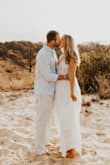 Bought this for my engagement photos! It fit so well, and I felt so secure in it! Even my photographer commented on how gorgeous the dress looked! Love it! - Lindsay B.