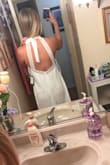This dress is perfect for so many occasions. Very flowy and comfortable. I absolutely love the back of the dress. I ordered a medium expecting it to be a little short, but it was the perfect length. - Kelsey C.