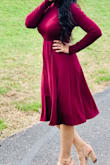 It was so pretty and cool. Really loved wearing it. My fav dress. - Andy S.