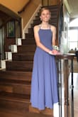 This fit my daughter perfectly (except for length cut off approx 6 inches, which was expected). Fabric and stitching of excellent quality. Arrived in the time that I purchased. - Gail A.