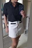 Surprisingly fitted in all the right places, this top is sexy yet sophisticated! - Jennifer K.