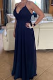 Just what we were looking for, I need to have it slightly hemmed, and thinking of have a leg slit placed, but it fits great and just perfect for a summer wedding! - Nelia B.