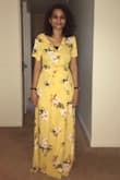 This is my first buy from Lulus. I absolutely adore this dress. Albeit, when I got it I was a little confused with all the strings! But I absolutely love the fit. I think it would be flattering for any body type. The color and pattern is lovely as well. Highly recommend this! - Zuleikha N.