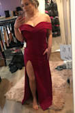 I love love love this dress but I ordered it in a large which fit everywhere BUT the boob/arm area. I want an XL but it's out of stock. I hope it comes back in stock in an XL so I can own this dress . - Ashley T.