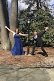 I ordered this dress for a senior formal dance, and I LOVE it. It was super comfy and breathable, and the fabric is really light. It was a little bit long, so I had to get it hemmed. The adjustable straps made the rest of the dress more form fitting. - Haleigh D.