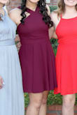 It fits my body very well, and it makes my waist looks very nice. Ordered it for homecoming, and I love it! - Michelle M.