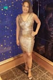 I wore to the Captains Dinner on a cruise received tons of compliments. It was sexy. - Courtnie O.